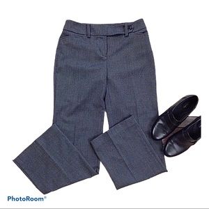 Jones New York Sport Stretch front zip pocketed straight leg slacks